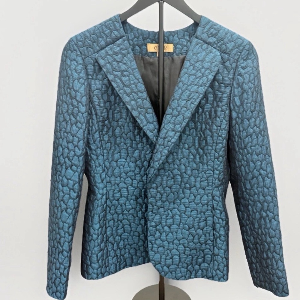 Vintage KASPER BLUE BLACK CAREER
JACKET BLAZER SIZE 10 $129